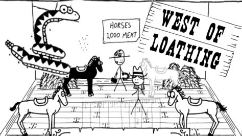 west of loathing horses