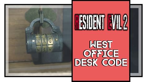West Office Lock Code