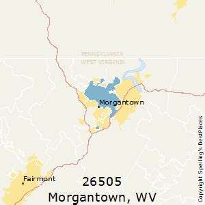 West Virginia Morgantown Zip Code