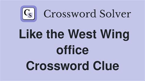 Red Muppet who made a guest appearance on “The West Wing” Crossword