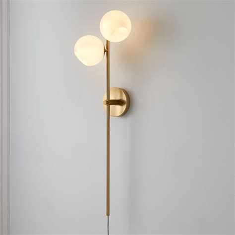West Elm Cp Sculptural Adjustable Geo Sconce Clear Collection