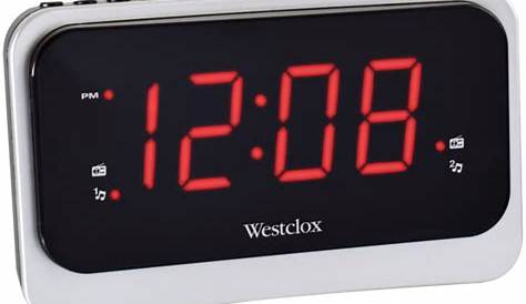Westclox Alarm Clock 80231 Manual