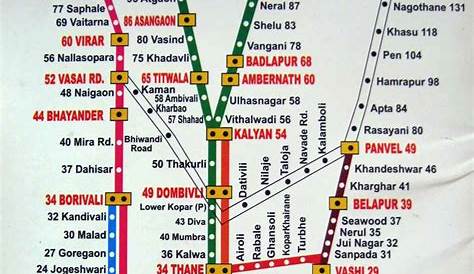 Western Railway Map Mumbai Its My Life! My World! My Personal Blog, Describing My