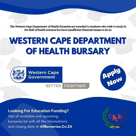 western cape health department bursaries
