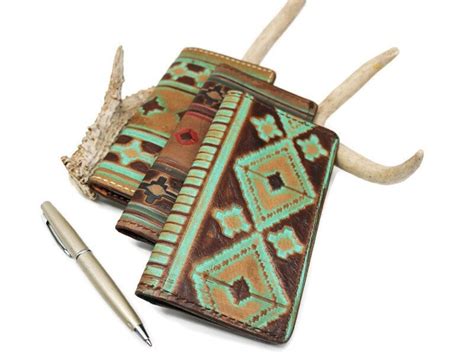 Protect Your Checks in Style with our Durable Western Check Book Covers