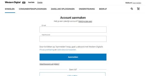 western digital store login