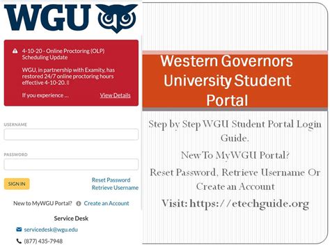 western gov student portal