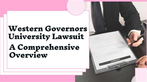 western governors university lawsuit