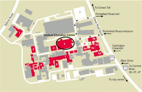 western hospital edinburgh map