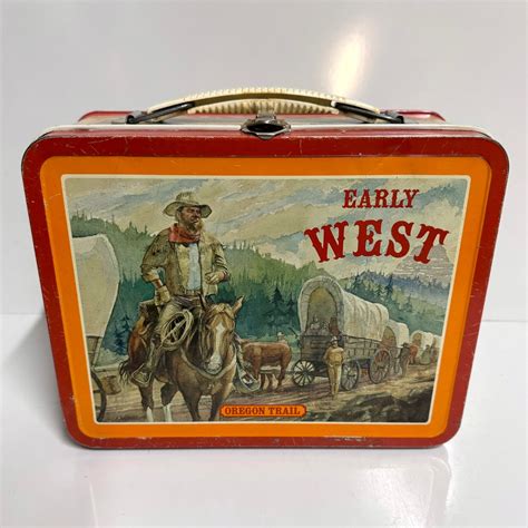 Red Western Lunch Box (Personalized) YouCustomizeIt