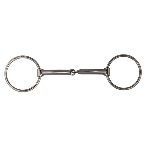 Western O-Ring Snaffle Bit