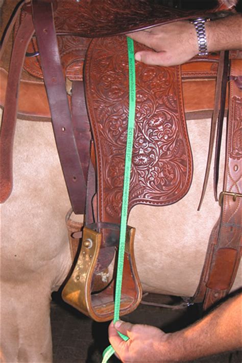 Western Saddle Stirrup Length