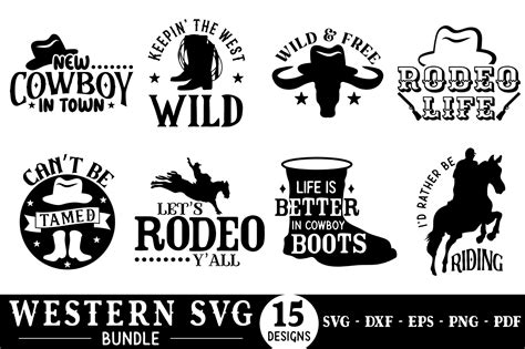 Discover the Beauty of the Wild West with Stunning Western SVG Designs