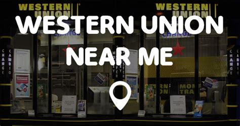 western union bank near me locations