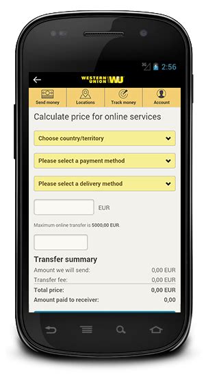 western union mobile app
