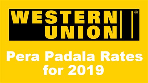 western union pera padala