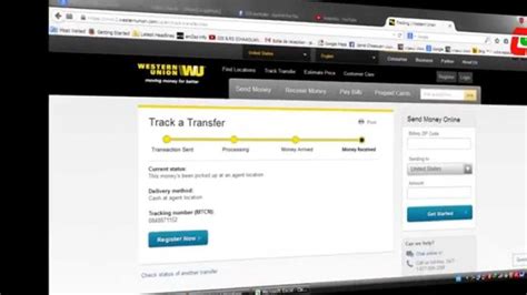 western union tracking website