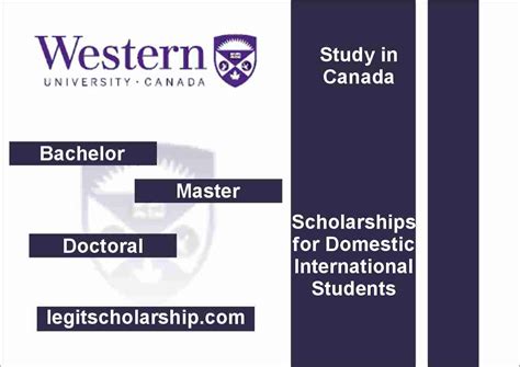 western university admission scholarships