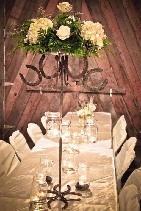 Real Weddings Chic Western Wedding Western wedding decorations