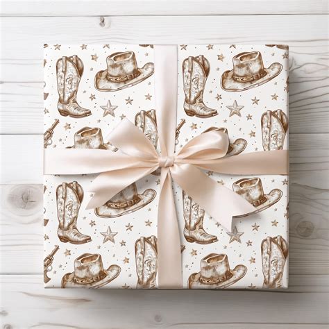 Western Wrapping Paper Roll