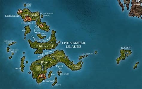 Westeros Map Summer Isles