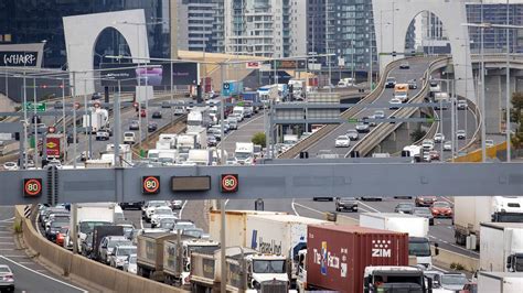 westgate bridge lane closure