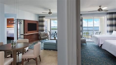 Ft. Myers Hotels Two Bedroom Suite The Westin Cape Coral Resort at