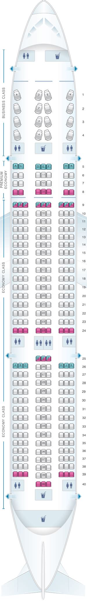 westjet 787-900 seat map