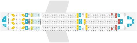 westjet boeing 787-9 dreamliner seat map