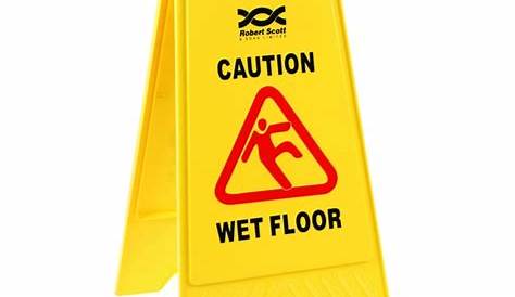 Caution Wet Floor Sign CONE13943 Slippery When Wet