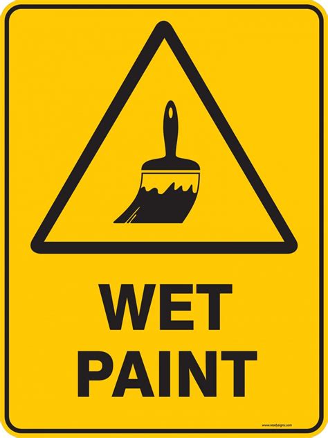 wet paint