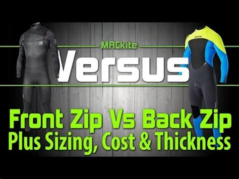 Wetsuit Front Zip Vs Back Zip