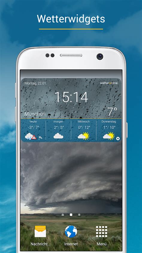 Die besten WetterApps für Android PCWELT