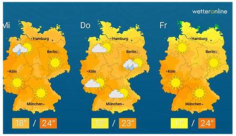 Wetter Freitag Deutschland Karte - Bilder Deutschland Karte
