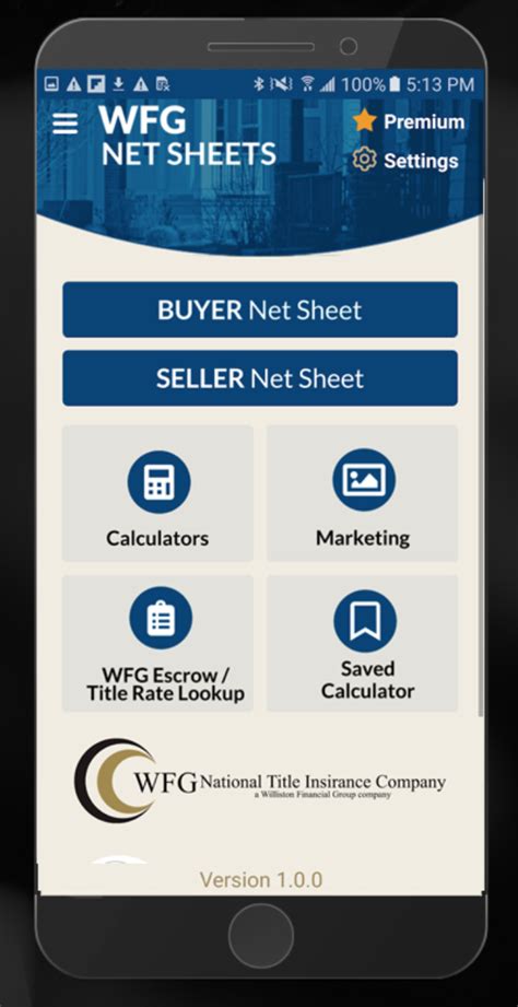 wfg net sheet