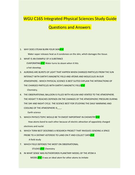 wgu c165 objective assessment answers