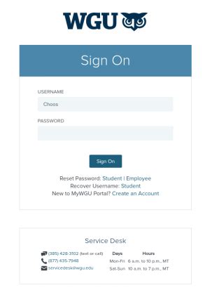 wgu microsoft login