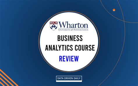 wharton business analytics