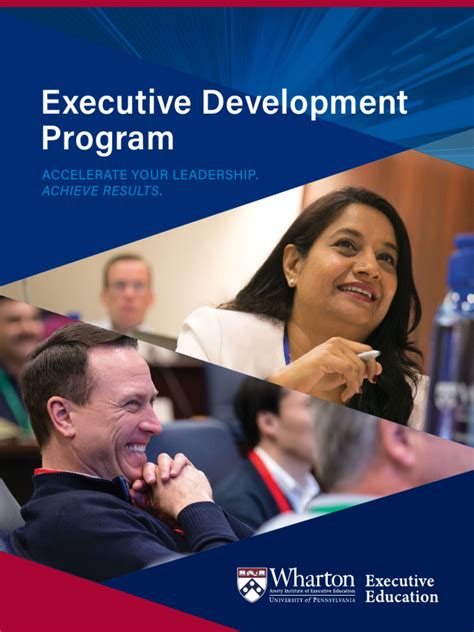 Wharton Executive Development Program