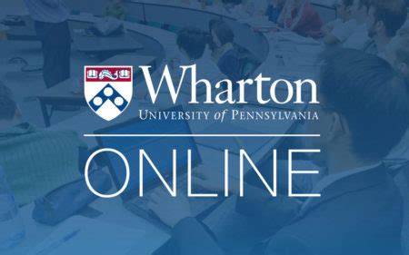 5 Wharton Online Programs