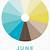 what are june colors