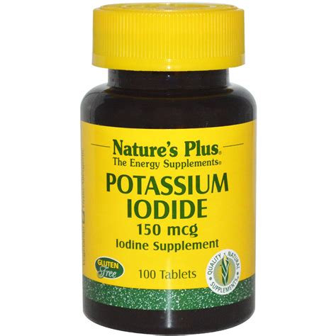 Now Foods Potassium plus Iodine 180 Tablets