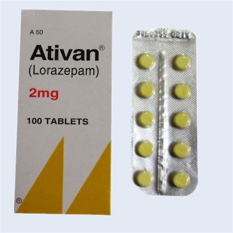 Buy Ativan 2 mg (LORAZEPAM) Tablet Online in USA MedyCart