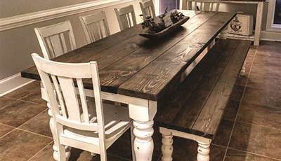 What Chairs To Put With Farmhouse Table