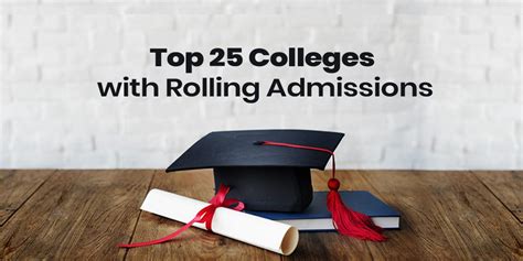 Comprehensive List Colleges With Rolling Admissions in USA