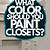 what color to paint closets