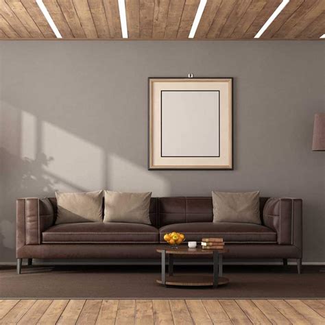 20+30+ Color Walls With Brown Furniture
