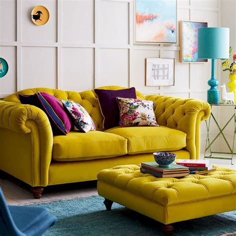 Famous What Colour Goes With A Mustard Sofa For Small Space