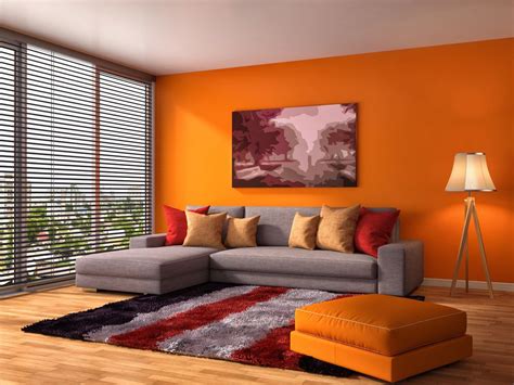 New What Colour Walls Go With Orange Sofa For Living Room