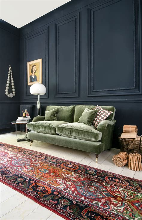 Favorite What Colours Go With A Green Sofa For Living Room